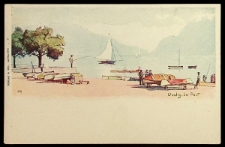 Karta pocztowa : Ouchy, port