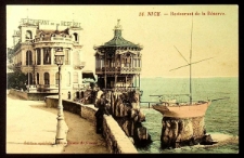 Karta pocztowa : Nicea, restauracja de la R&eacute;serve