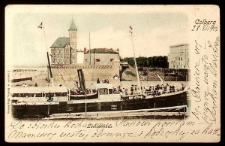 Karta pocztowa : Kołobrzeg, dom pilot&oacute;w portowych