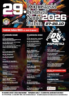 XXIX Dolnośląski Festiwal Nauki 2026 : Lubin