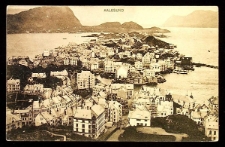 Karta pocztowa : &Aring;lesund