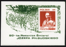 50. rocznica śmierci Józefa Piłsudskiego