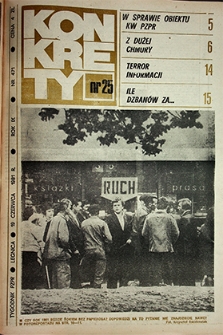 Konkrety nr 25 (471), czerwiec `81