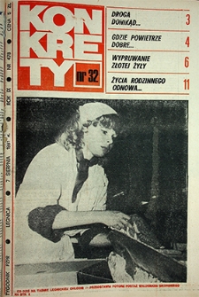 Konkrety nr 32 (478), sierpień `81