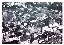 Lubin : panorama miasta z lotu ptaka
