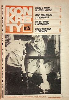 Konkrety nr 27 (421), lipiec `80