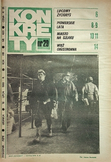 Konkrety nr 29 (423), lipiec `80