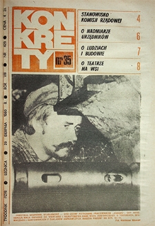 Konkrety nr 35 (429), sierpień `80