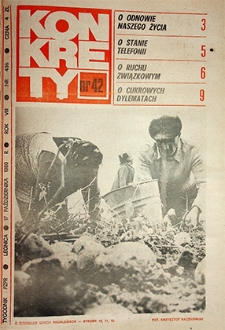 Konkrety nr 42 (436), październik `80