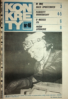 Konkrety nr 46 (440), listopad `80