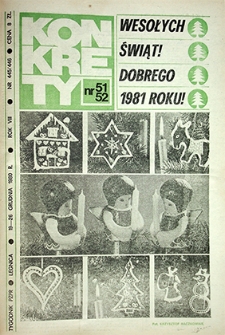 Konkrety nr 51/52 (445/446), grudzień `80