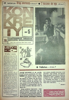Konkrety nr 5 (192), styczeń `76