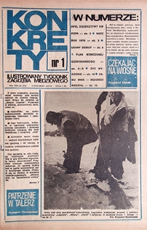 Konkrety nr 1 (344), styczeń `79