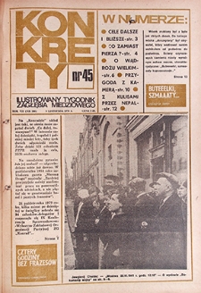 Konkrety nr 45 (388), listopad `79