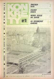 Konkrety nr 11 (508), kwiecień `82