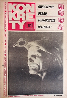 Konkrety nr 1 (395), styczeń `80
