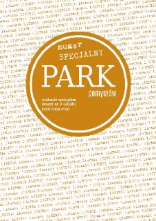 Park Pomysłów : zeszyt nr 3 (2020) :wydanie specjalne