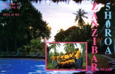 Karta QSL 5H0ROA : Tanzania : IOTA AF-032