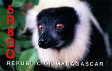 Karta QSL 5R8GQ : Madagaskar : IOTA AF-013