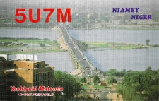 Karta QSL 5U7M : Niger