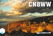 Karta QSL CN8WW : Maroko