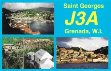 Karta QSL J3A : Grenada : IOTA NA-024