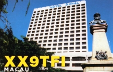Karta QSL XX9TFI : Makau