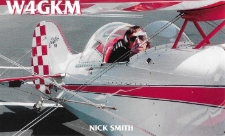 Karta QSL W4GKM : USA