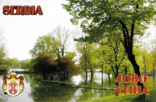 Karta QSL 4O8O : Serbia