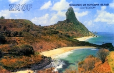 Karta QSL ZX0F : Archipelag Fernando de Noronha : IOTA SA-003
