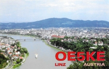 Karta QSL OE5KE : Austria