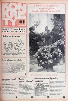 Konkrety nr 9 (604), marzec `84
