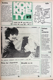 Konkrety nr 10 (605), marzec `84