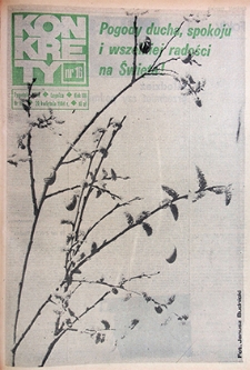 Konkrety nr 16 (611), kwiecień `84