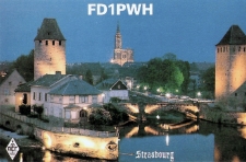 Karta QSL FD1PWH : Francja