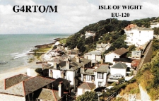 Karta QSL G4RTO/M : Anglia