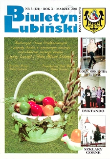 Biuletyn Lubiński nr 3 (131), marzec 2001