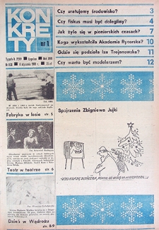 Konkrety nr 1 (856), styczeń `89