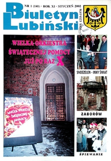 Biuletyn Lubiński nr 1 (141), styczeń 2002