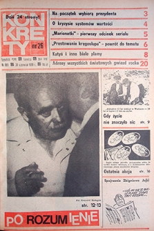 Konkrety nr 26 (881), czerwiec `89