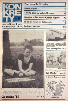 Konkrety nr 31 (886), sierpień `89