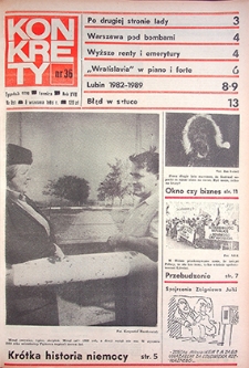 Konkrety nr 36 (891), wrzesień `89
