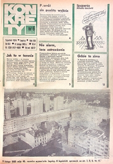 Konkrety nr 6 (653), luty `85