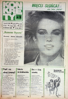 Konkrety nr 10 (657), marzec `85