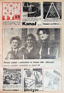 Konkrety nr 36 (683), wrzesień `85