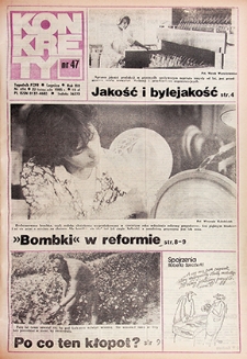 Konkrety nr 47 (694), listopad `85