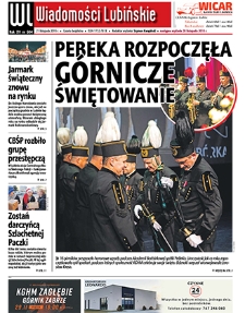 Wiadomości Lubińskie nr 604, listopad 2019