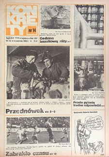 Konkrety nr 14 (713), kwiecień `86