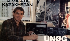 Karta QSL UN0G : Kazachstan