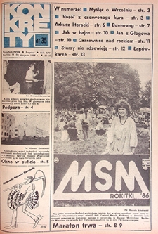 Konkrety nr 35 (734), sierpień `86